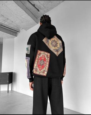 هودي أوفر سايز أسود - Carpet